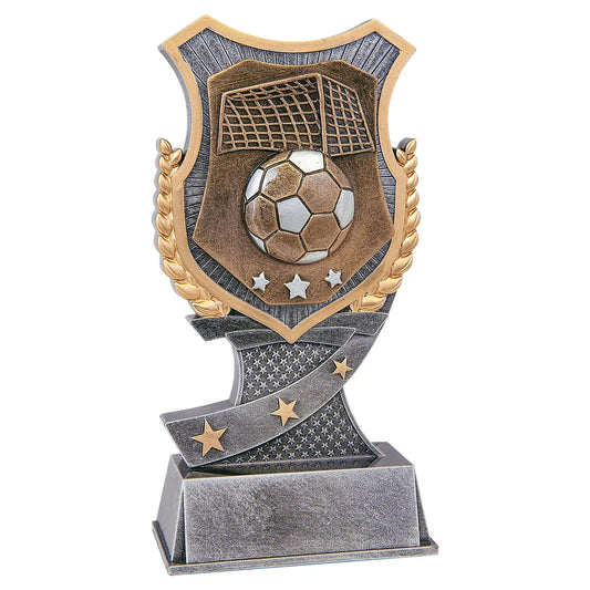 Custom Soccer Shield Award (7") — Branded | Personalized Engraving
