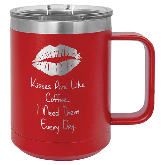 Red Polar Camel 15 oz. Vacuum Insulated Mug with Slider Lid