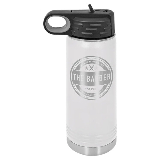 White Polar Camel 20 oz. Water Bottle