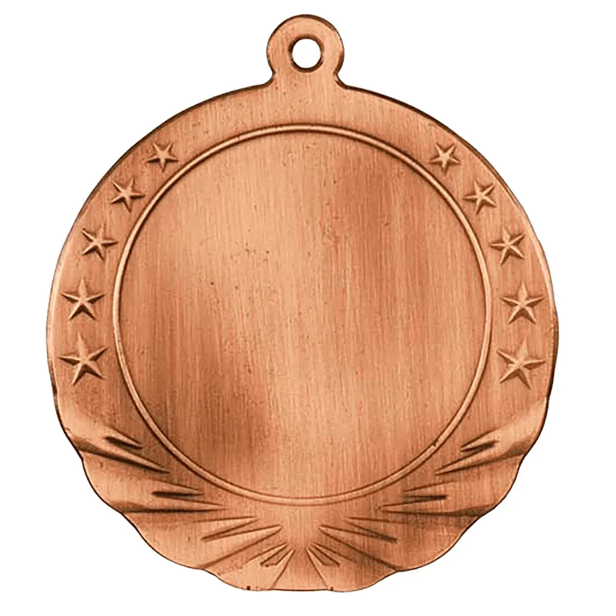 Antique Bronze 2 3/4" 2" Insert Holder Medal