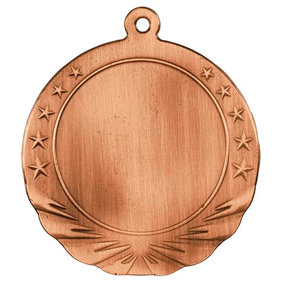 Antique Bronze 2 3/4" 2" Insert Holder Medal