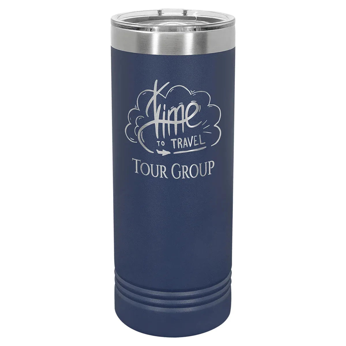 Navy Blue Polar Camel 22 oz. Skinny Tumbler with Slider Lid