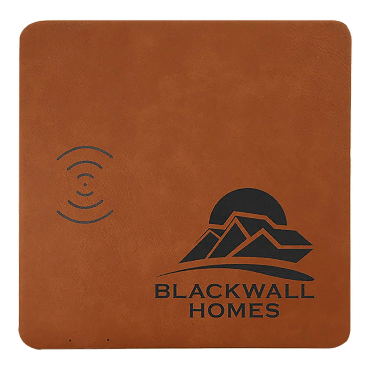 Rawhide 8" x 8" Laserable Leatherette Phone Charging Mat