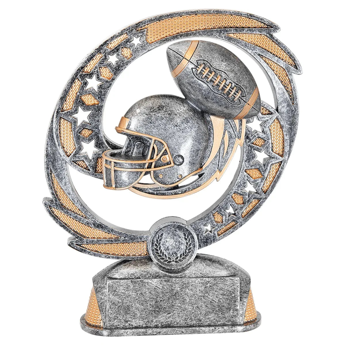 7 1/2" Football Hurricane Award
