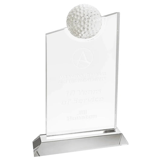 Crystal Slant Golf Tablet