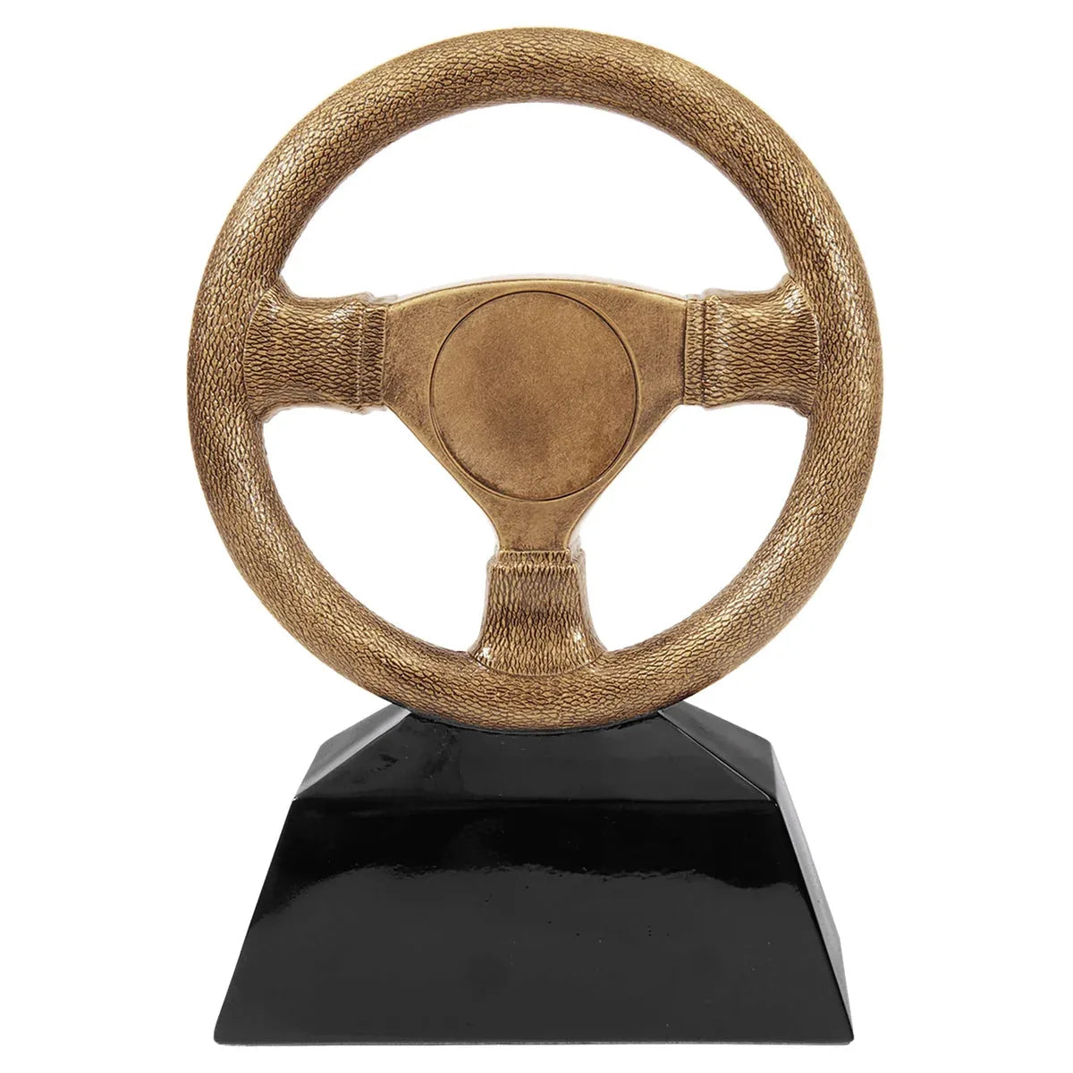 10" Antique Gold Steering Wheel Resin with 2" Insert Area