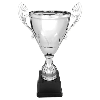 Silver 13" Completed Metal Cup on Plastic Base