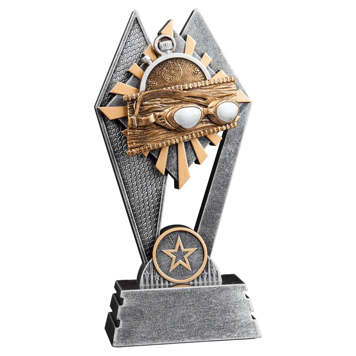 7" Swimming Sun Ray Award