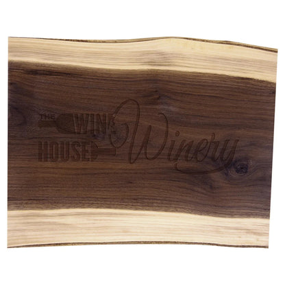 15" x 11 1/2" Black Walnut Cutting and Charcuterie Board