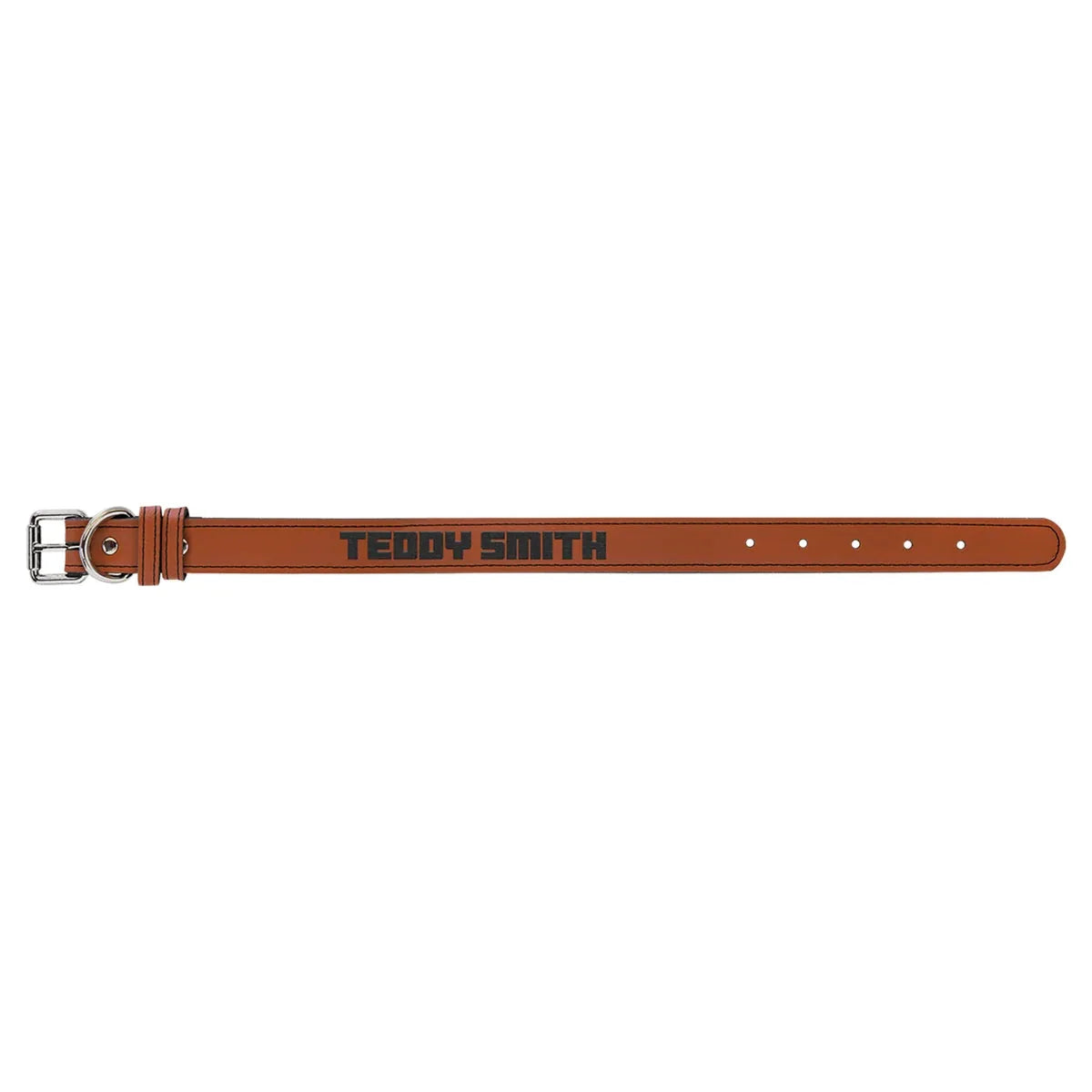 Rawhide Medium 19" x 1" Laserable Leatherette Dog Collar