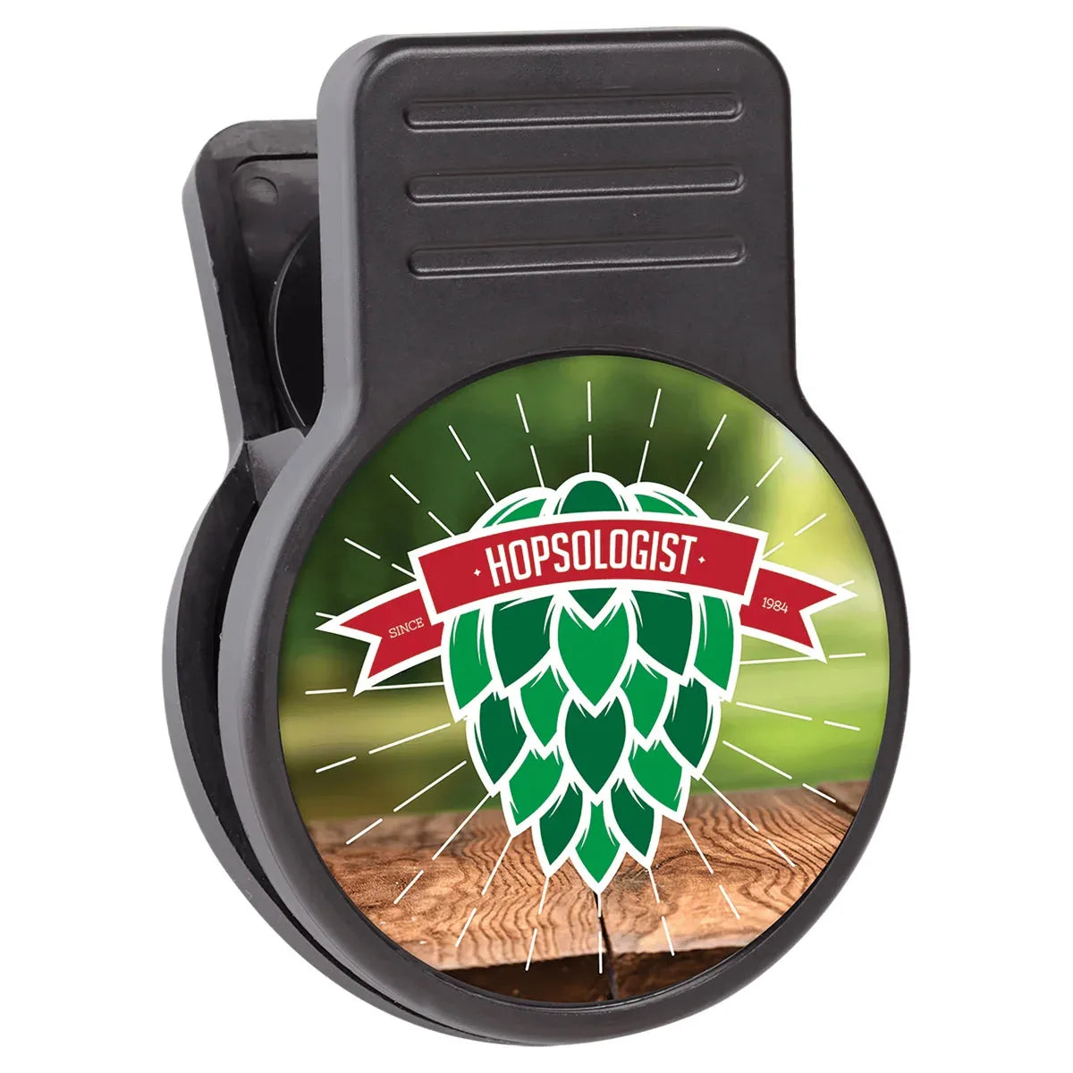 Magnetic Chip Clip with Bottle Opener and 2" Insert Area/Insert Not Included