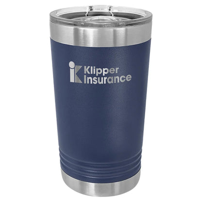 Navy Blue Polar Camel 16 oz. Pint with Slider Lid