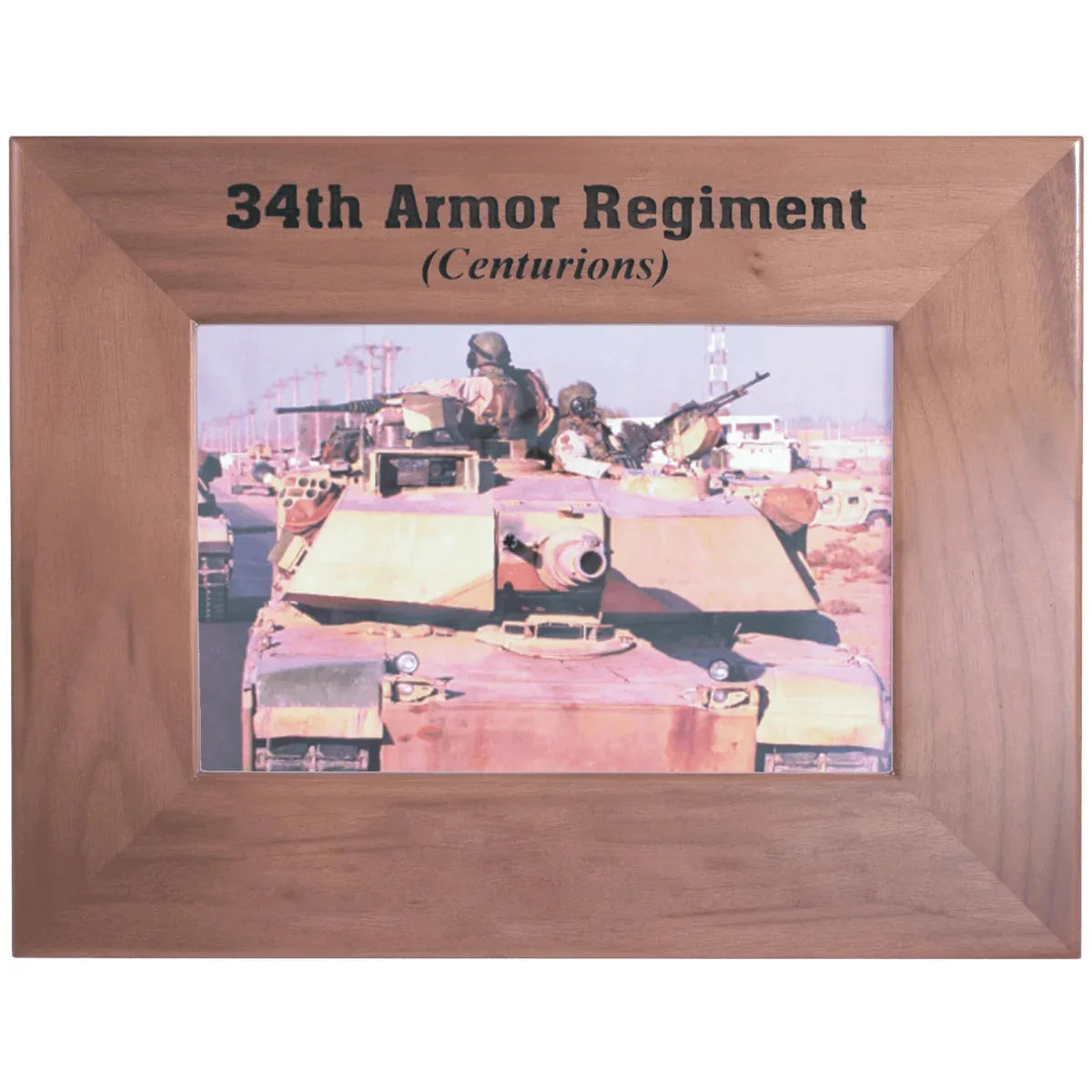 4" x 6" Genuine Walnut Picture Frame