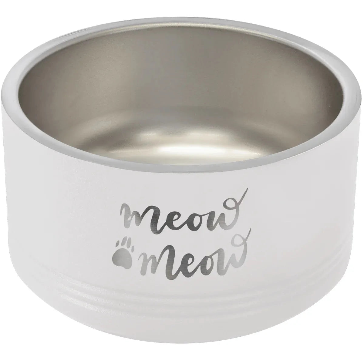 White Polar Camel 18 oz. Small Pet Bowl