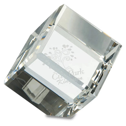 3" x 3" Crystal Cube