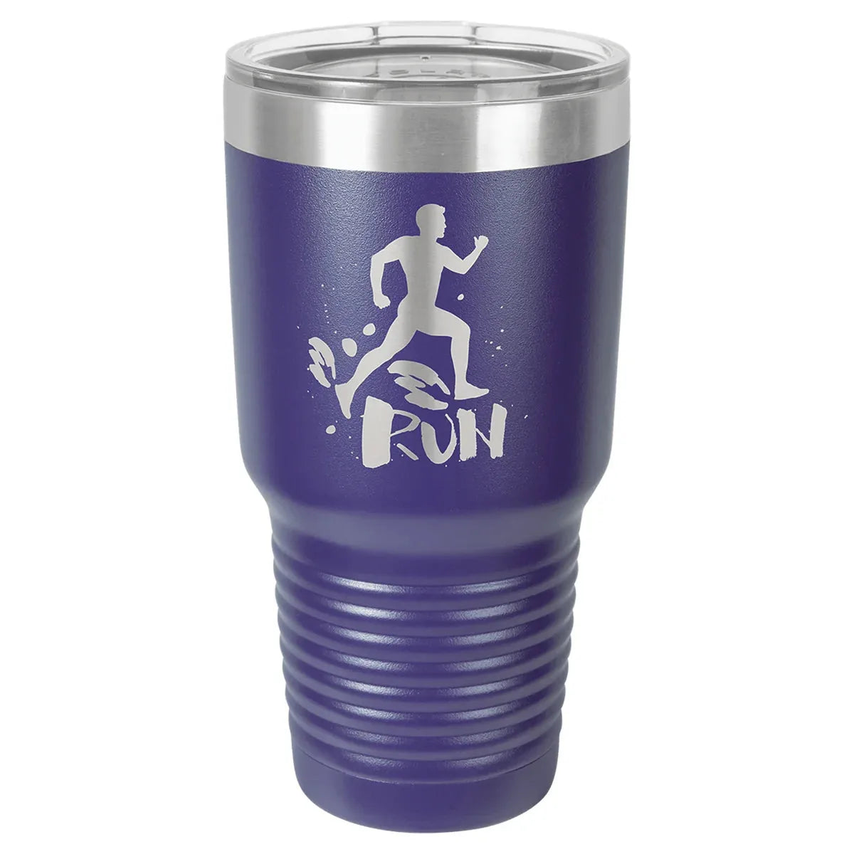 Purple Polar Camel 30 oz. Ringneck Tumbler with Logo Lid
