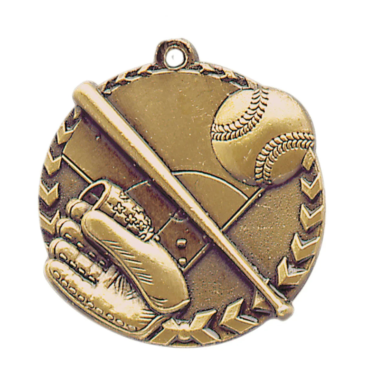 Millennium 1 3/4" Medal — Custom Engraved & UV Printed | Gold, Silver & Bronze