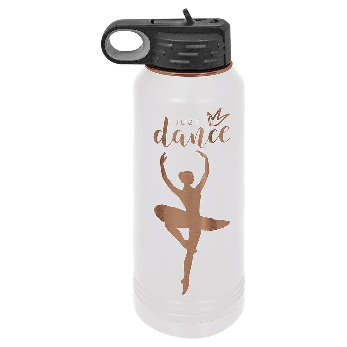 White/Rose Gold Polar Camel 32 oz. Water Bottle