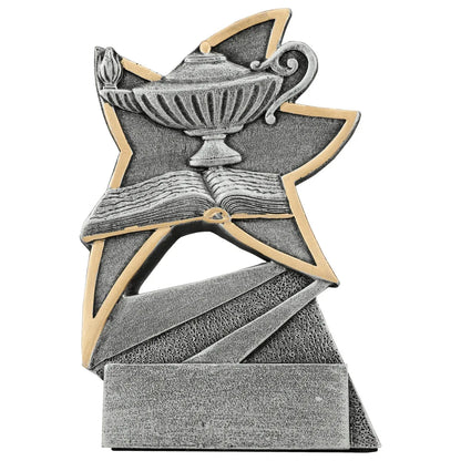 5 1/2" Lamp of Knowledge Jazz Star Resin