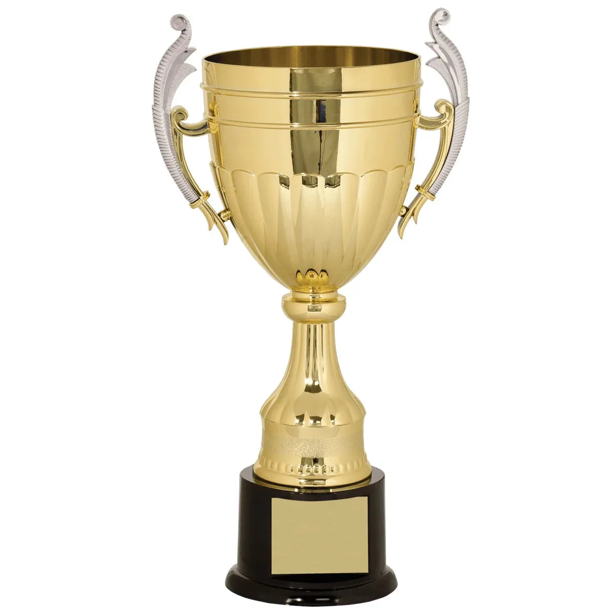 16 3/4" Gold/Silver Plastic Completed Cup Trophy