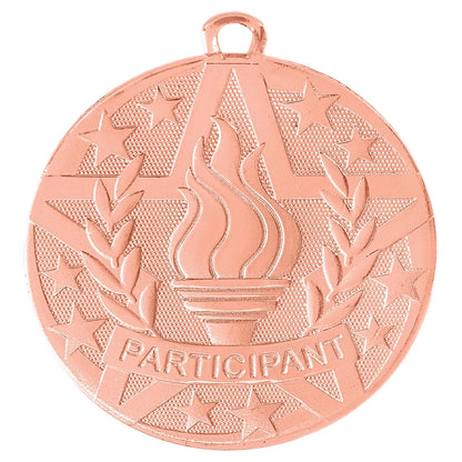 Bronze 2" Superstar Participant Medal