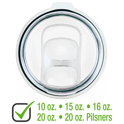 Slider Lid for 10, 15, 16, 20, Polar Camel Tumblers or 20 oz.              Pilsners