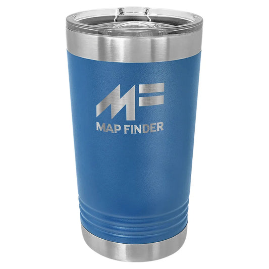 Royal Blue Polar Camel 16 oz. Pint with Slider Lid