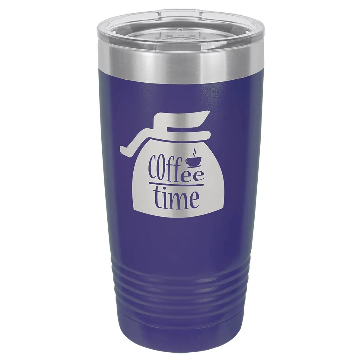 Purple Polar Camel 20 oz. Ringneck Tumbler with Logo Lid