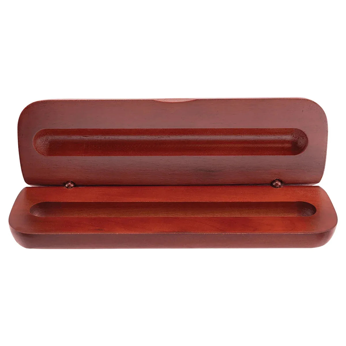 6 3/4" x 2 1/8" Rosewood Finish Pen Case (Case only, pen not included)