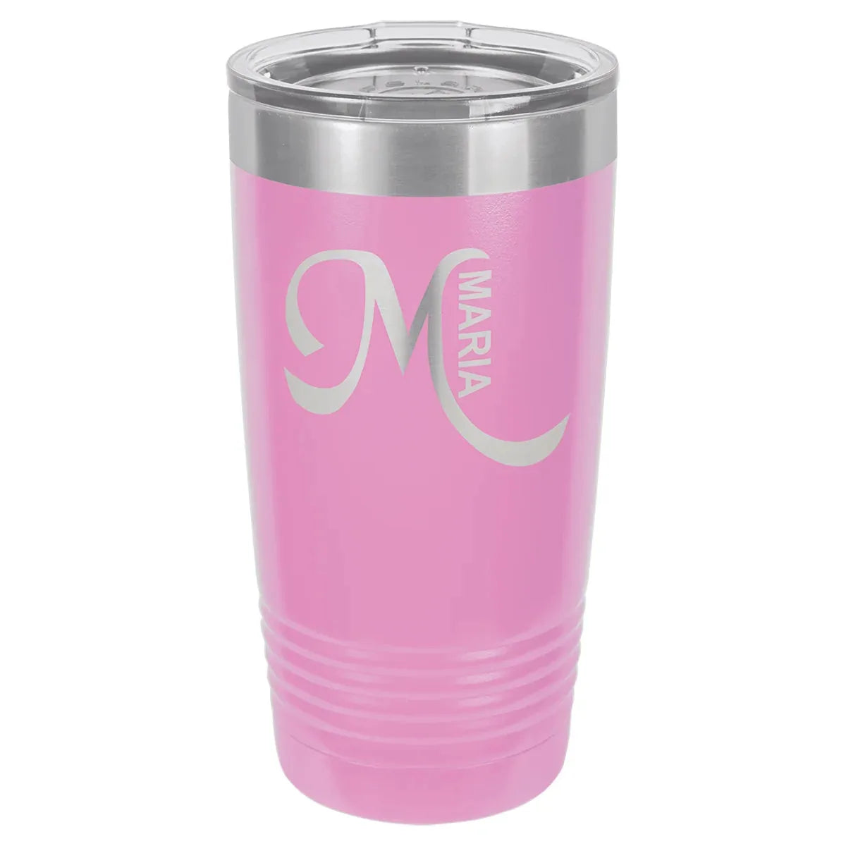 Light Purple Polar Camel 20 oz. Ringneck Tumbler with Logo Lid