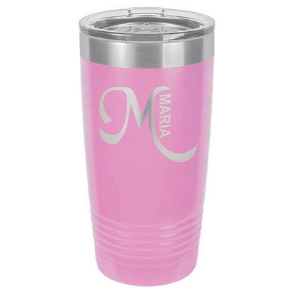 Light Purple Polar Camel 20 oz. Ringneck Tumbler with Logo Lid
