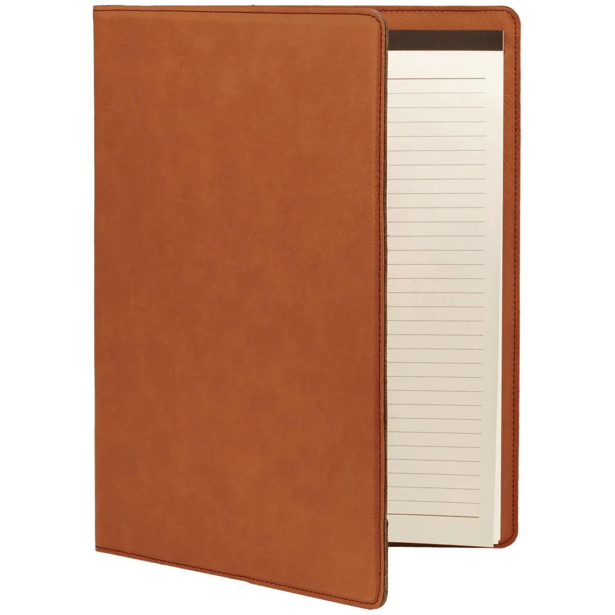 Rawhide 9 1/2" x 12" Laserable Leatherette Portfolio with Notepad