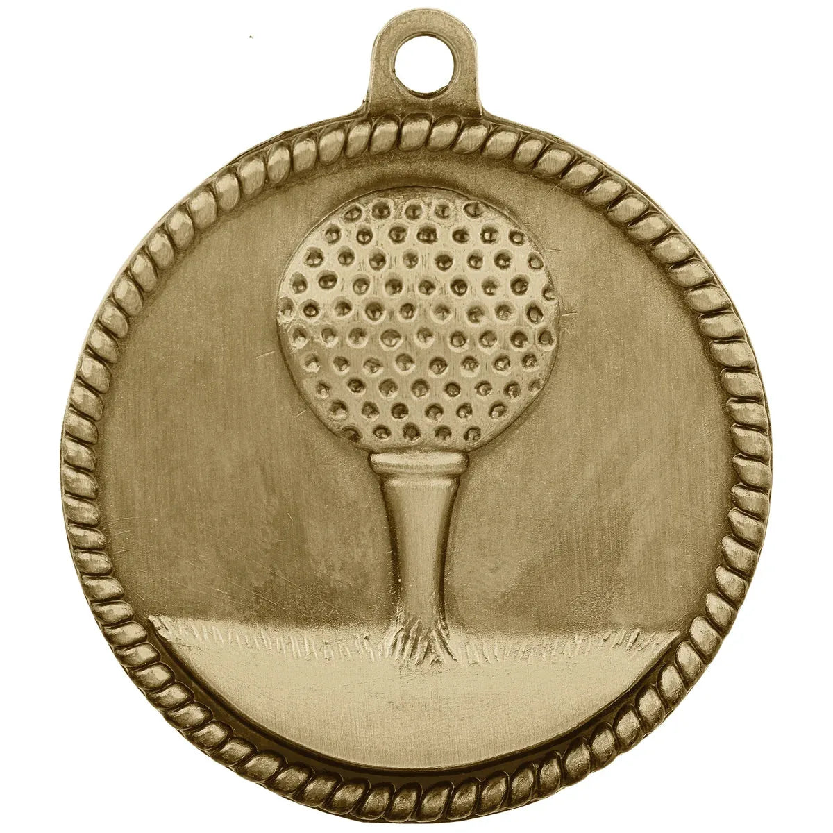 High Relief 2" Medal — Custom Engraved & UV Printed | Gold, Silver & Bronze