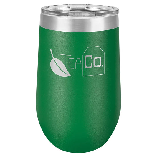 Green Polar Camel 16 oz. Vacuum Insulated Stemless Tumbler with Lid