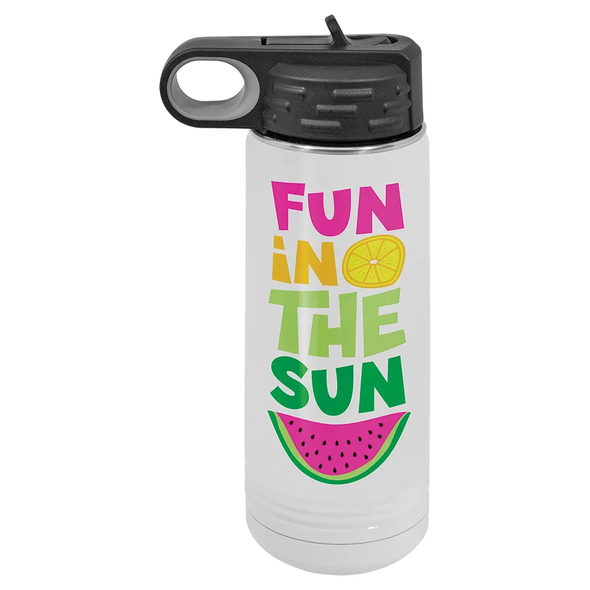 White 20 oz. Polar Camel Sublimatable Water Bottle