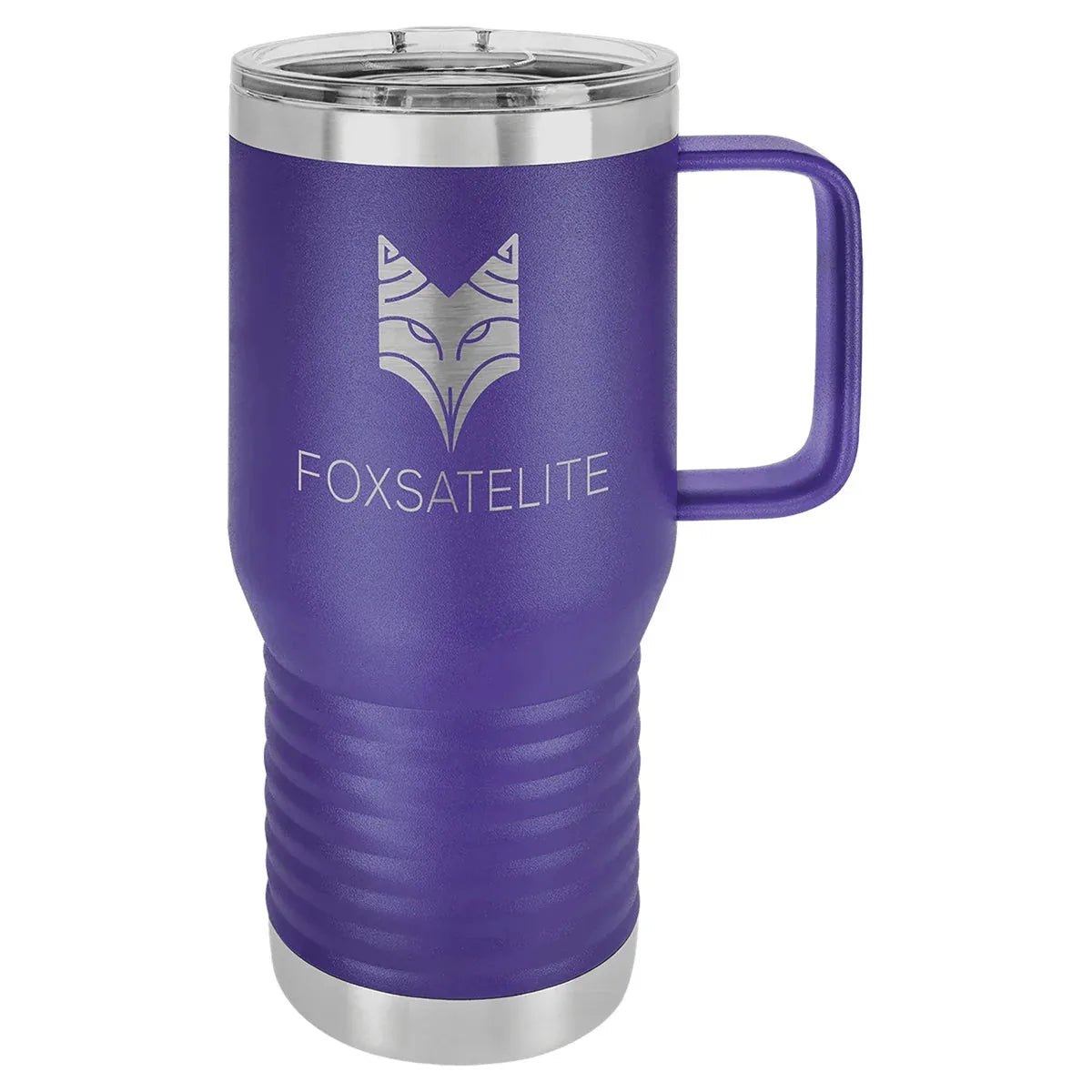 Purple Polar Camel 20 oz. Vacuum Insulated Travel Mug with Slider Lid