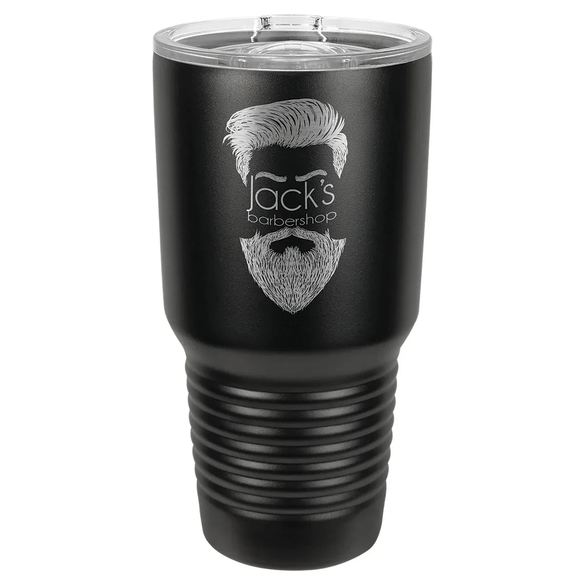 Polar Camel 30 oz. Full Black Ringneck Tumbler with Slider Lid