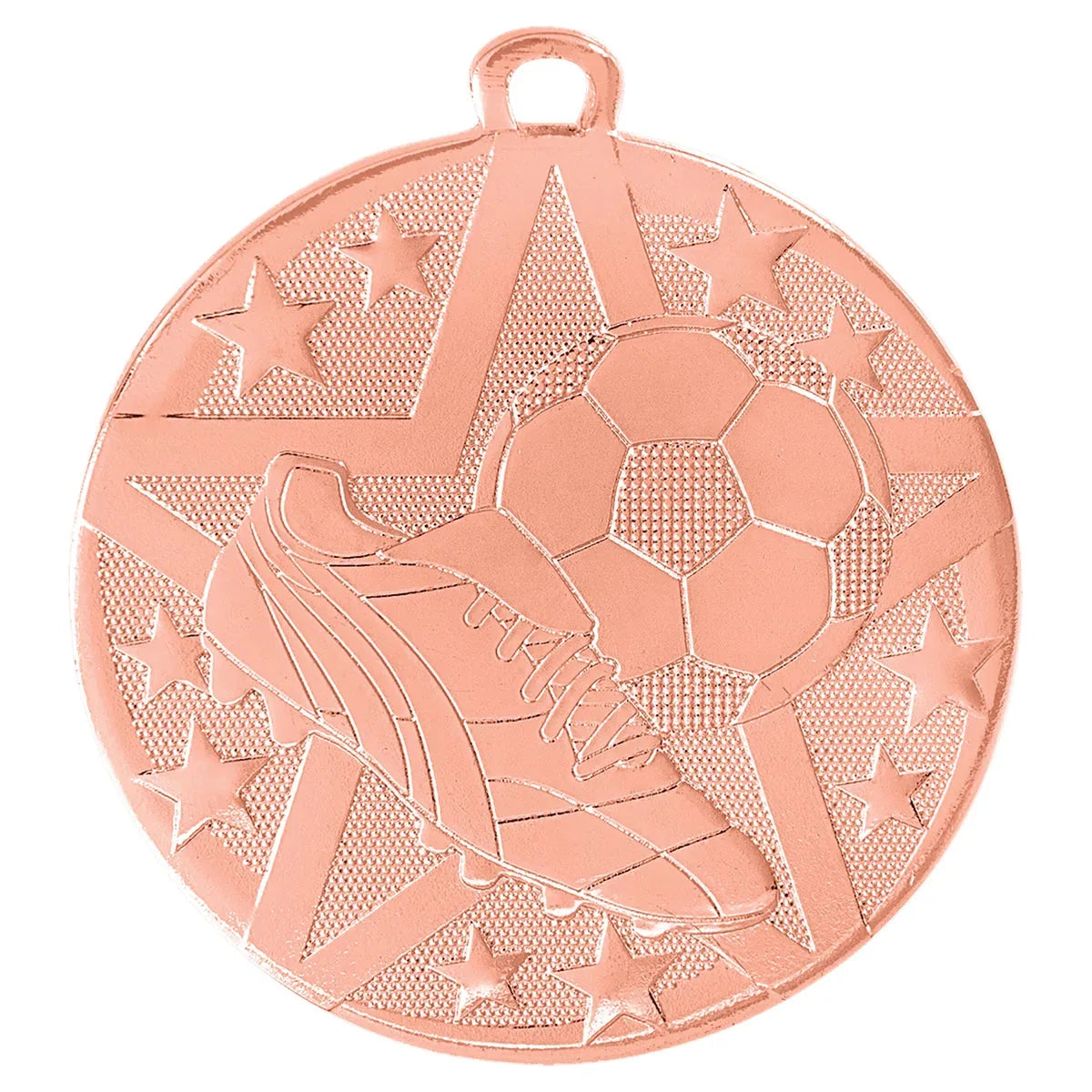 Bronze 2" Superstar Soccer Medal