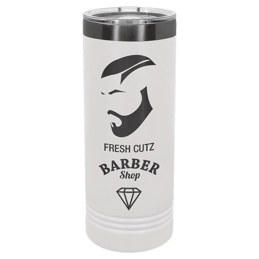 White/Ghost Black Polar Camel 22 oz. Skinny Tumbler