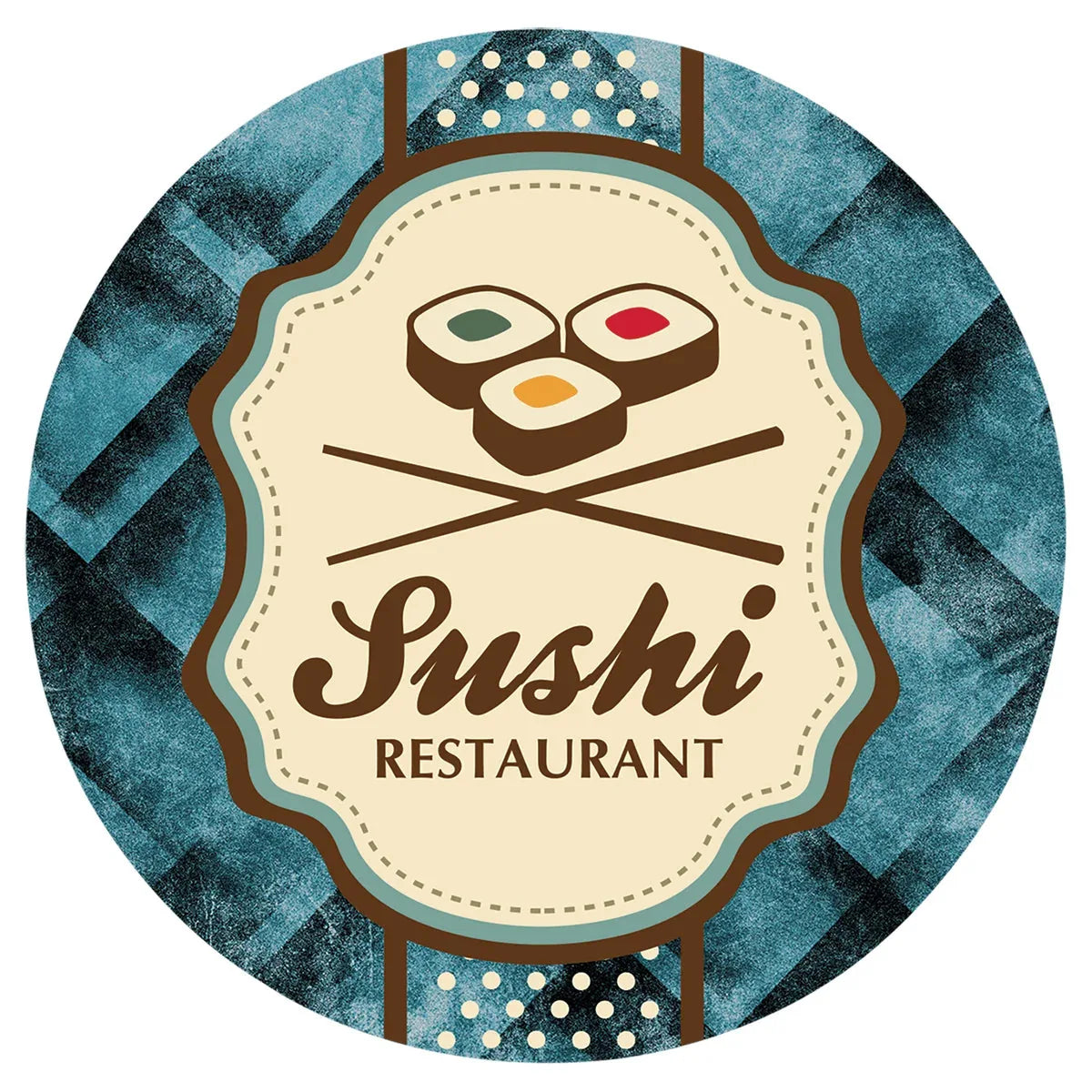 4" Sublimatable Flexible Round Coaster with Rubber Backing