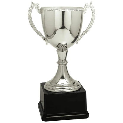 Silver 11" Completed Zinc Cup Trophy