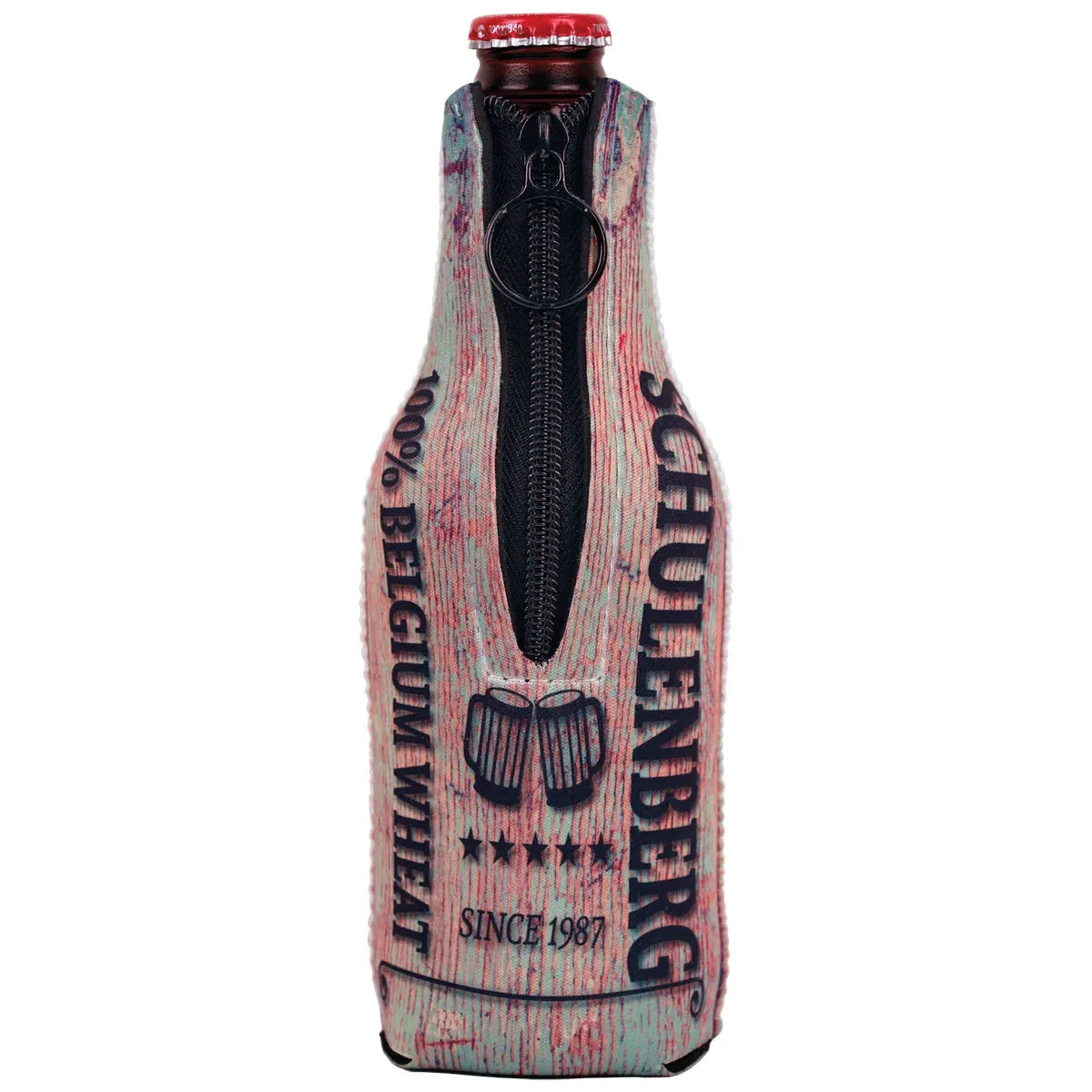 White Sublimatable Bottle Beverage Holder