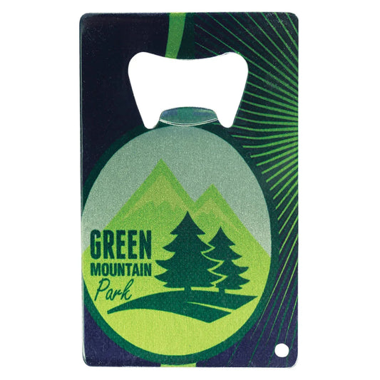 2" x 3 1/4" Sublimatable Stainless Steel Bottle Opener with Punch Hole