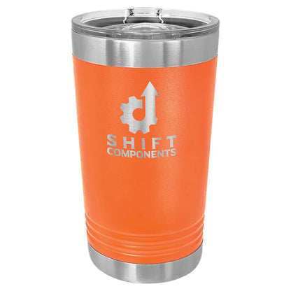 Orange Polar Camel 16 oz. Pint with Slider Lid