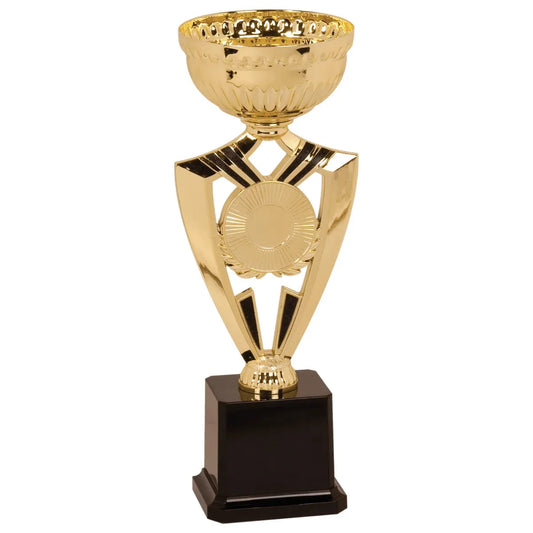 11 1/4" Gold Ribbon 2" Insert Holder Easy Cup Kit