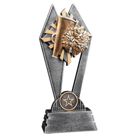 Custom Cheer Sun Ray Award (8") — Branded | Personalized Engraving
