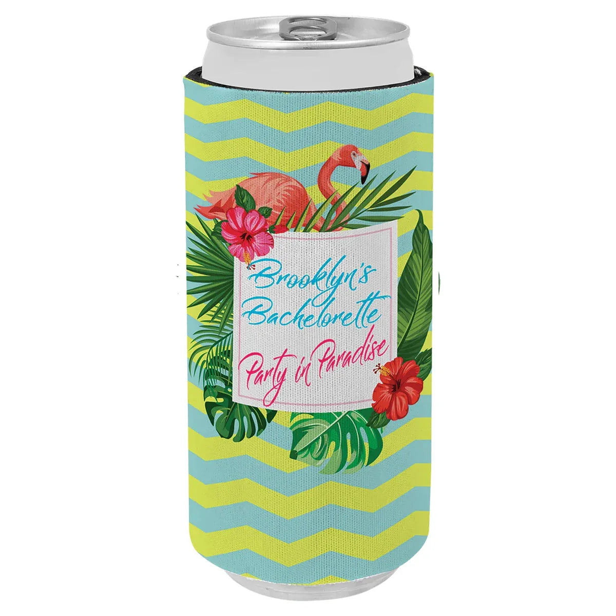 White Slim Sublimatable Beverage Holder