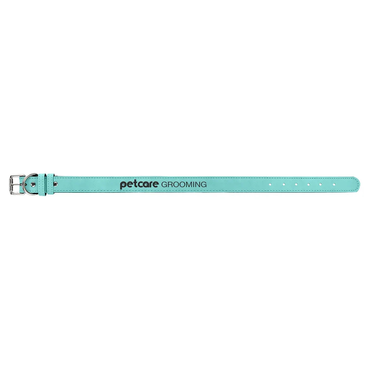 Teal Extra Large 27" x 1 1/4" Laserable Leatherette Dog Collar