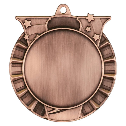 Antique Bronze 2 3/4" Victory 2" Insert Holder Medal