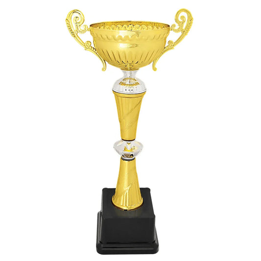 12" Gold/Silver Completed Metal Cup Trophy